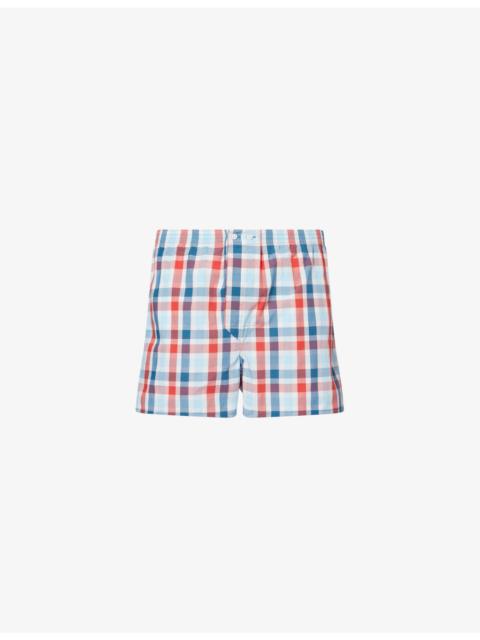 Derek Rose Barker Classic-Fit Cotton Boxer Shorts