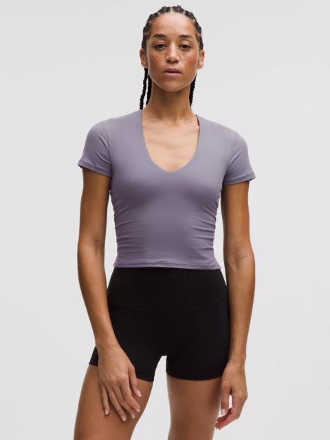 lululemon All It Takes Ribbed Nulu V-Neck T-Shirt *B–D Cups