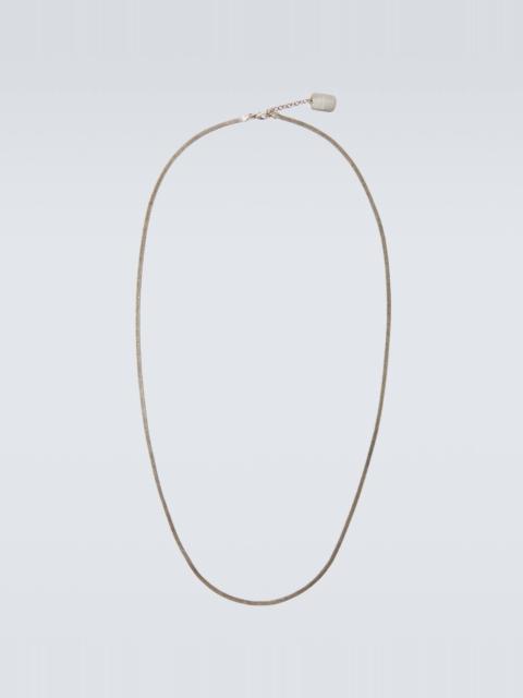 SAINT LAURENT Engraved necklace