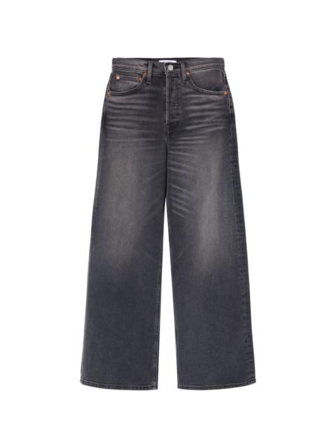 RE/DONE wide-leg cotton jeans