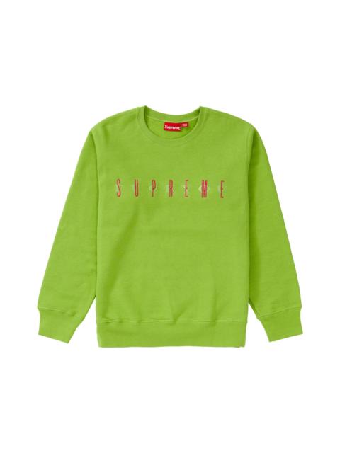 Supreme Supreme Warm Up Crewneck Light Olive - 093dee82-0d40-47fb