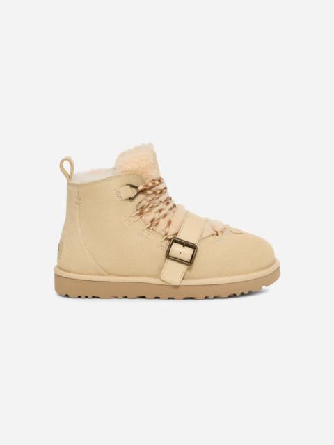 UGG ® Women's Dune Mini Shearling Suede/Wool Classic Boots in Biscotti