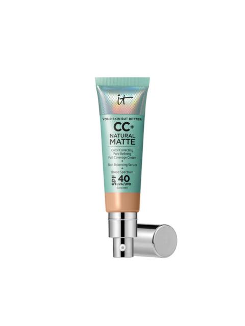 IT Cosmetics CC+ Cream Natural Matte Foundation with SPF 40