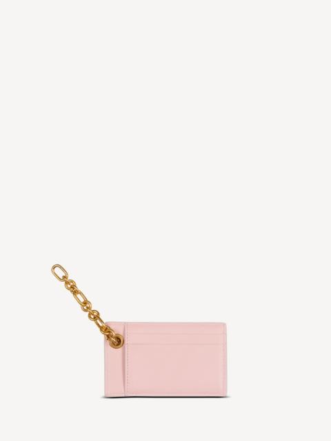 Balmain Pulse card holder in smooth leather