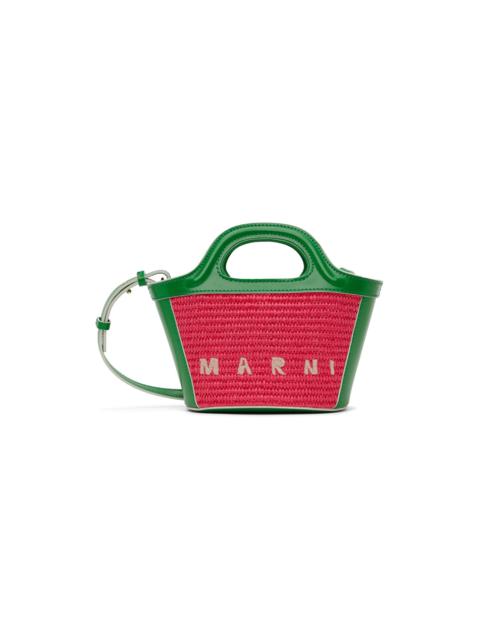 Pink & Green Micro Tropicalia Tote