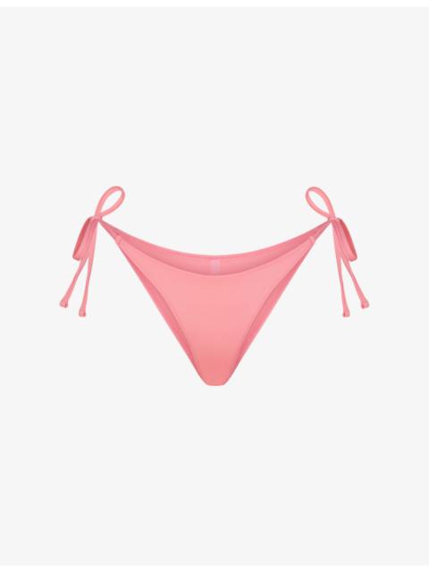 SKIMS Signature Swim Dipped Tie Bikini Bottoms