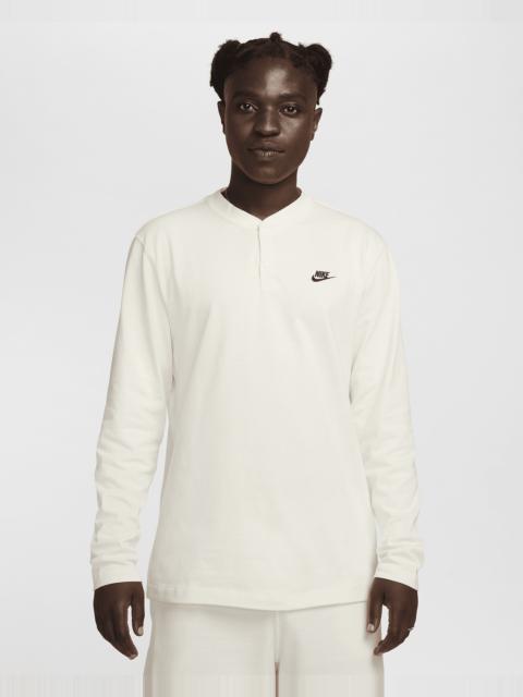 Nike Club Men's Long-Sleeve Henley