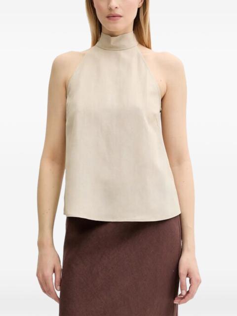 SAMSØE SAMSØE high-neck tie top