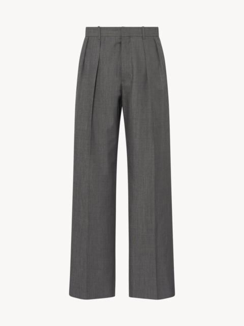 The Row Marc Pant in Virgin Wool and Silk