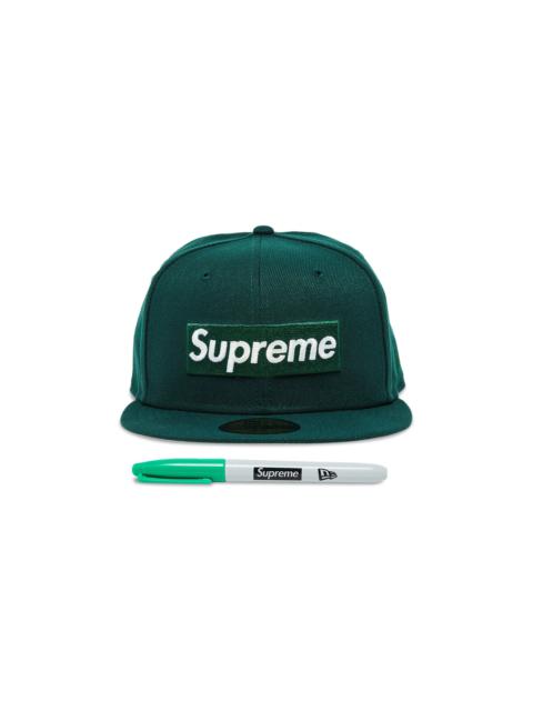 Supreme Sharpie Box Logo New Era 'Dark Green'