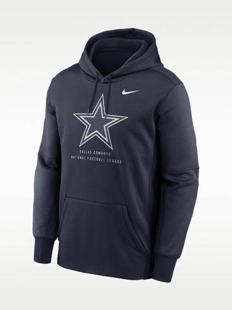 Nike Dallas Cowboys Men's Nike Therma NFL Pullover Hoodie