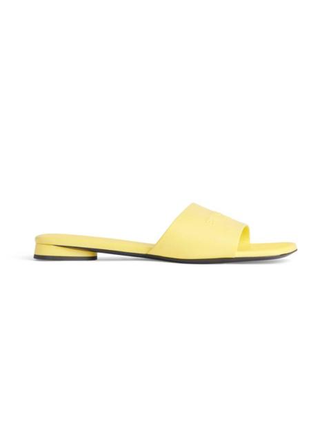 BALENCIAGA Women's Duty Free Flat Sandal  in Yellow