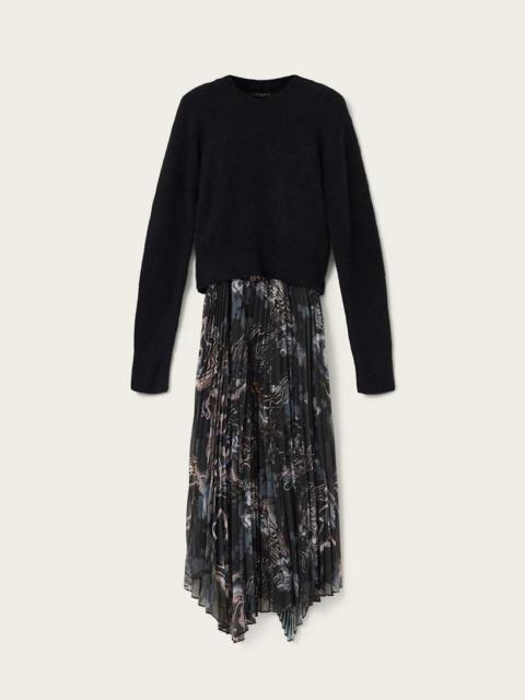 ALLSAINTS DONATELLA 2-IN-1 DRESS