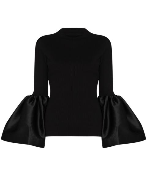 MARQUES’ALMEIDA puff-sleeve long-sleeve top