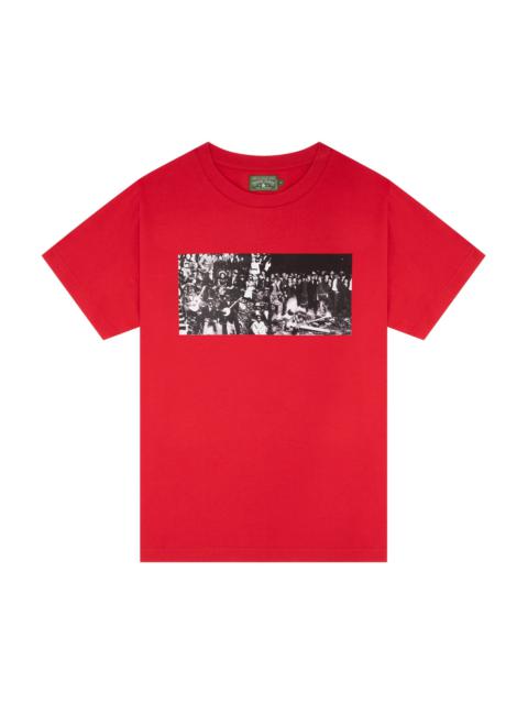 Denim Tears ★【Tシャツ】“Skip to My Lou” Rafer Alston Tee Skip to My Lou