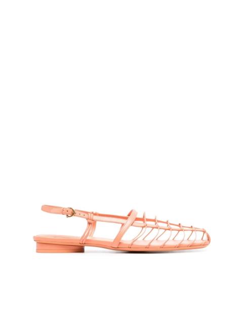 FERRAGAMO strapped-design slingback sandals