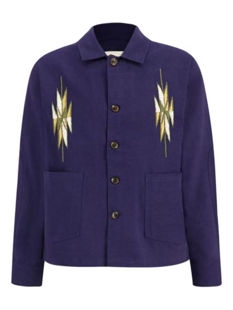 baziszt embroidered cotton jacket