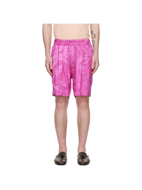 TOM FORD Pink Floral Shorts