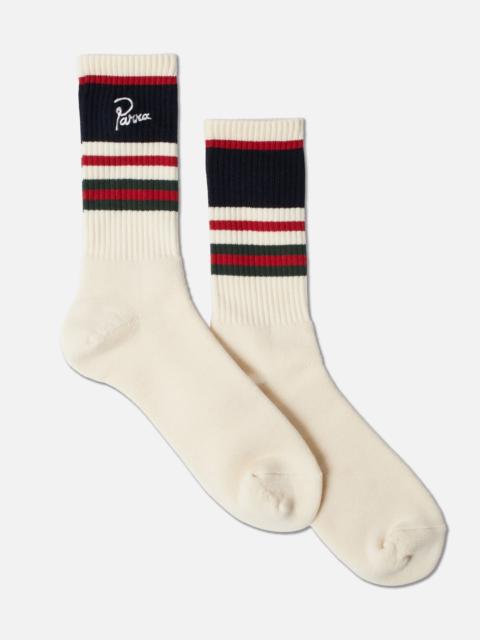 by Parra SIGNATURE STRIPED CREW SOCKS