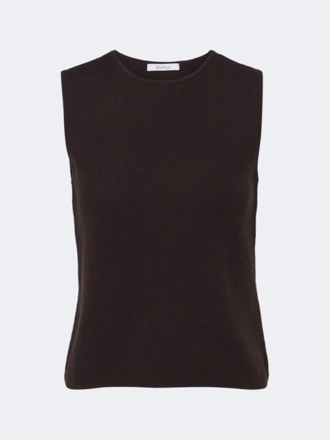 Max Mara Wool and cashmere sweater vest
