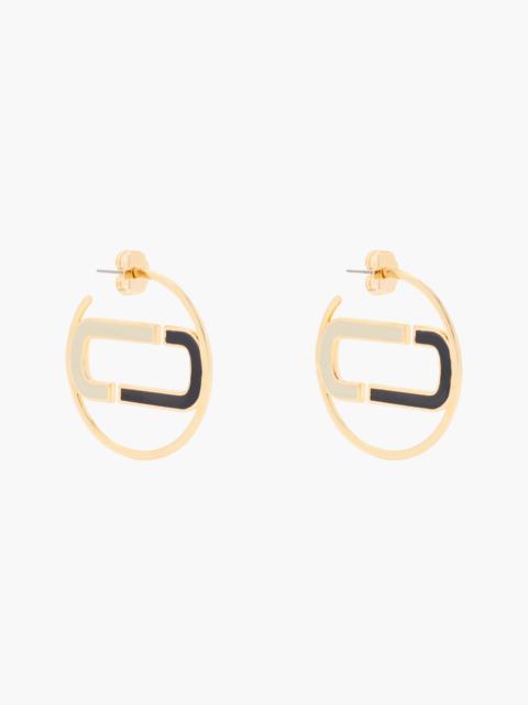 Marc Jacobs THE J MARC COLORBLOCK HOOPS