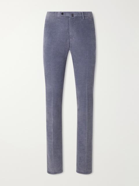 SLOWEAR Incotex Tapered Cotton-Blend Corduroy Trousers