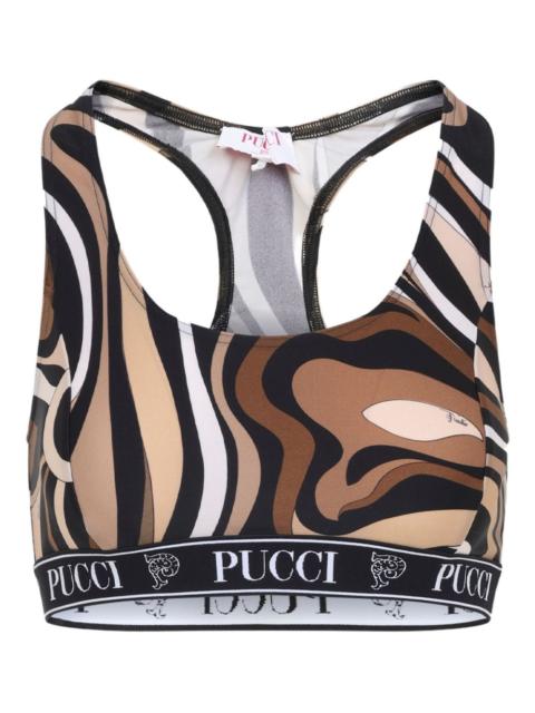 PUCCI logo-band top