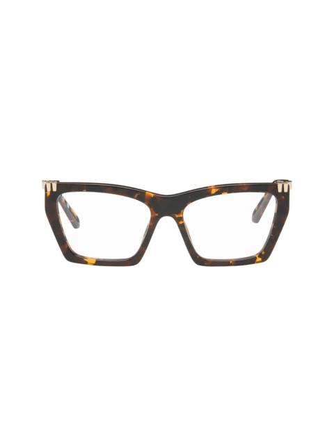Off-White Brown & Gold Style 5037 Glasses