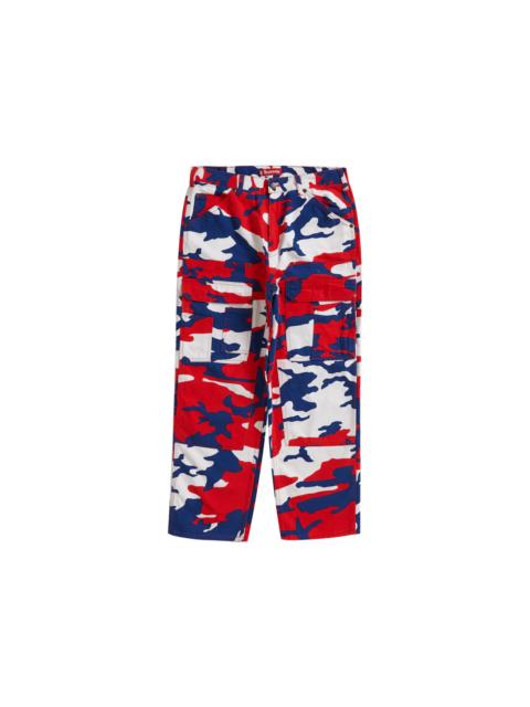 Supreme Supreme Double Knee Denim Utility Pant Red Camo