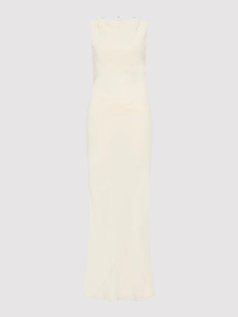 ST. AGNI Draped Cowl Dress - Dove