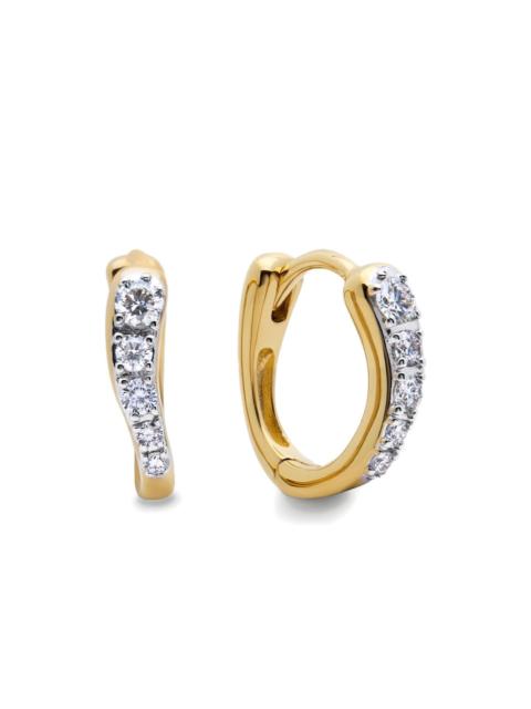 MONICA VINADER diamond-embellishment earrings