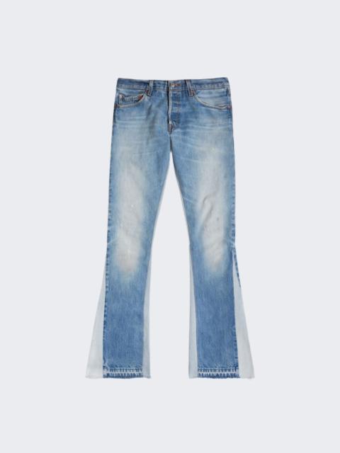 La Flare Jeans Washed Denim