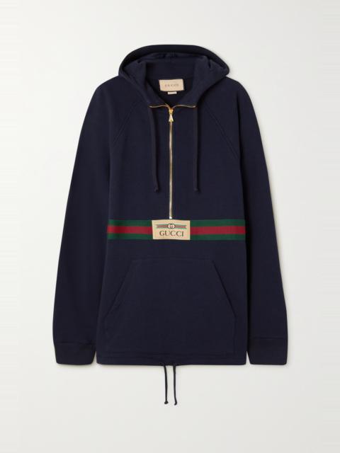 GUCCI Web with Vintage Gucci 로고 스웨터