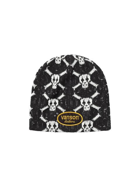 Supreme Vanson Leather Skull Beanie "FW26 - Black" SU28665