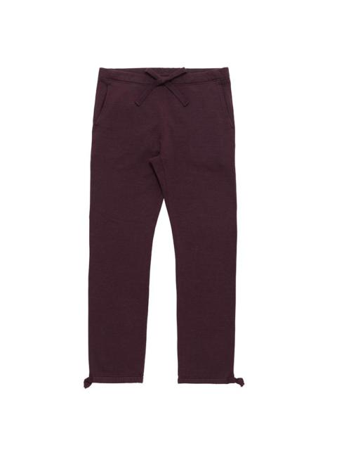 visvim SWEAT PANTS BURGUNDY