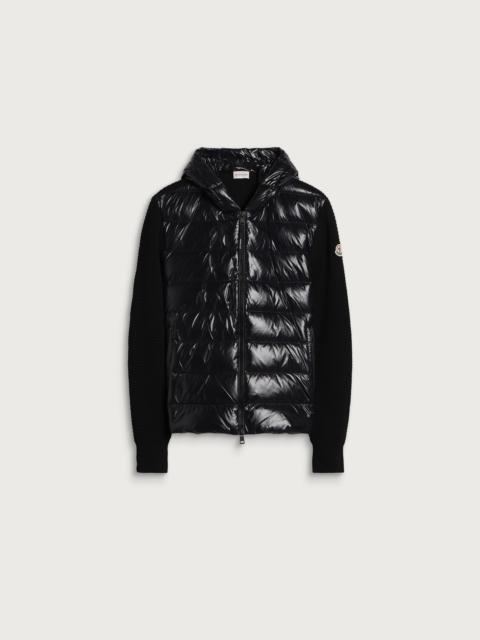 Moncler Moncler Hybrid Wool Cashmere Padded Jacket
