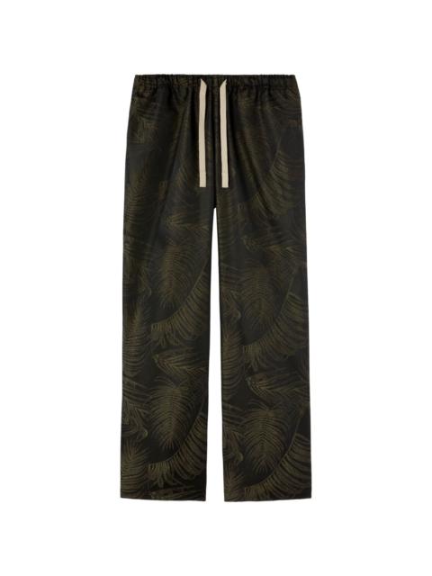 Palm Angels palms-jacquard track pants