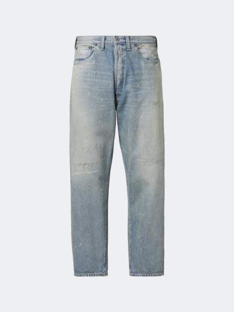 A.PRESSE No. 37 distressed straight jeans