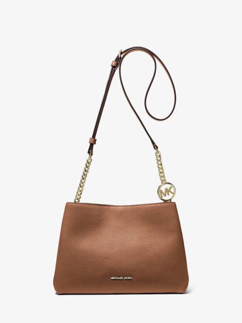 MICHAEL KORS Christina Small Pebbled Leather Crossbody Bag