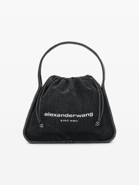 Alexander Wang Ryan Large Bag In Faded Rib Knit