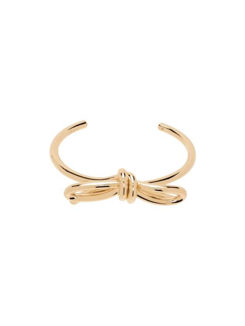 Gold Bow Scoobies Bracelet