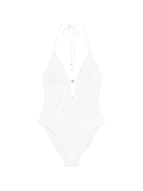TORY BURCH logo-detail swimsuit