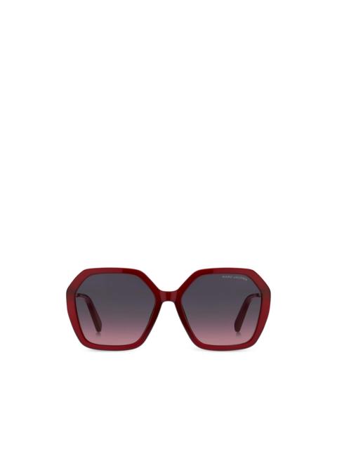 Marc Jacobs geometric-frame sunglasses