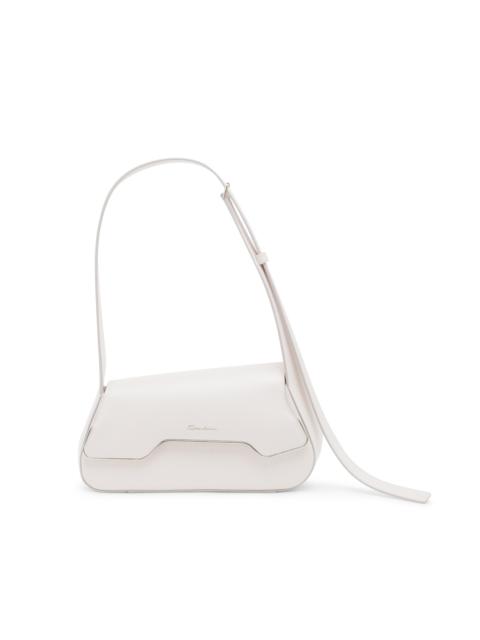 Santoni White leather ThePluto bag