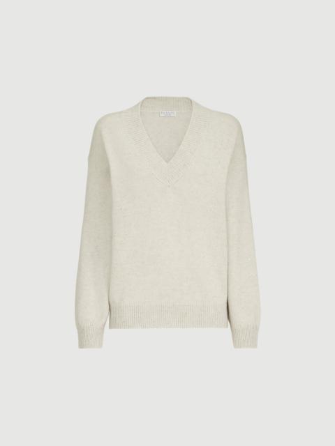 Brunello Cucinelli Cashmere and silk Diamond yarn sweater