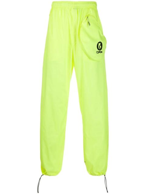 Off-White logo printed track pants