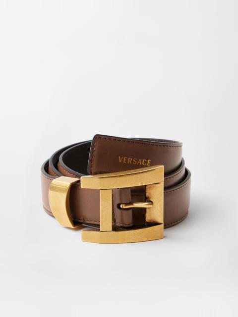 VERSACE Leather Belt 3 cm