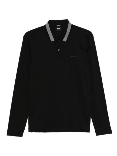 BOSS long-sleeve polo shirt