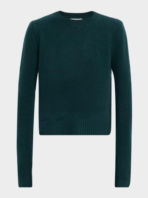 SABLYN Noa Cashmere Shrunken Crewneck Sweater