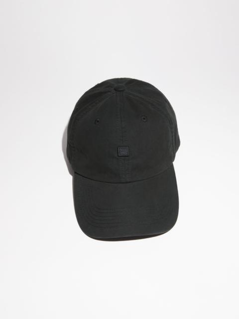 Acne Studios Micro Face patch cap - Black